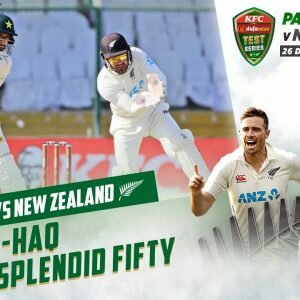 Imam-ul-Haq Splendid Fifty | Pakistan vs New Zealand | 2nd Test Day 2 | PCB | MZ2L