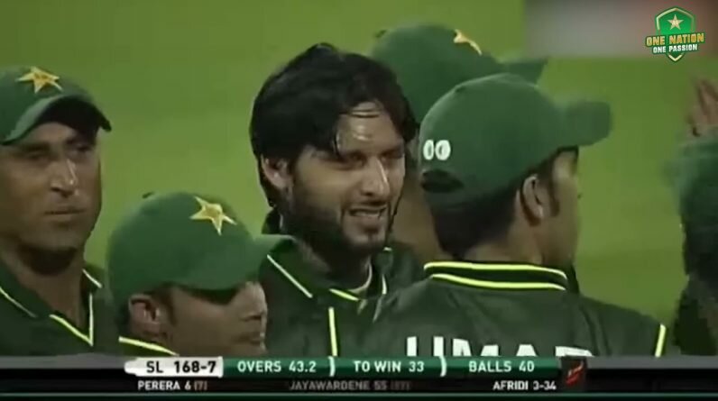 Unbelievable Comeback! Shahid Afridi's Incredible 5️⃣-3️⃣5️⃣ at Sharjah | Pakistan vs Sri Lanka 2011