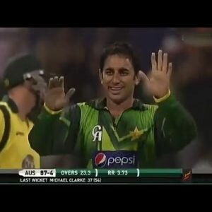 𝐑𝐞𝐦𝐚𝐫𝐤𝐚𝐛𝐥𝐞 Spin Bowling 🌀 | Saeed Ajmal's 1️⃣0️⃣ Wickets in ODI Series vs Australia, 2012