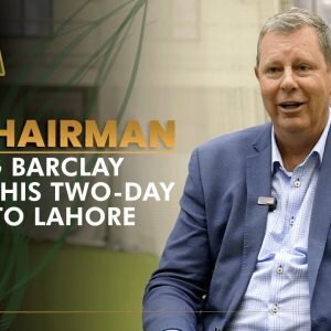 ICC Chairman Greg Barclay Reviews his Two-Day Visit to Lahore | PCB | MA2L